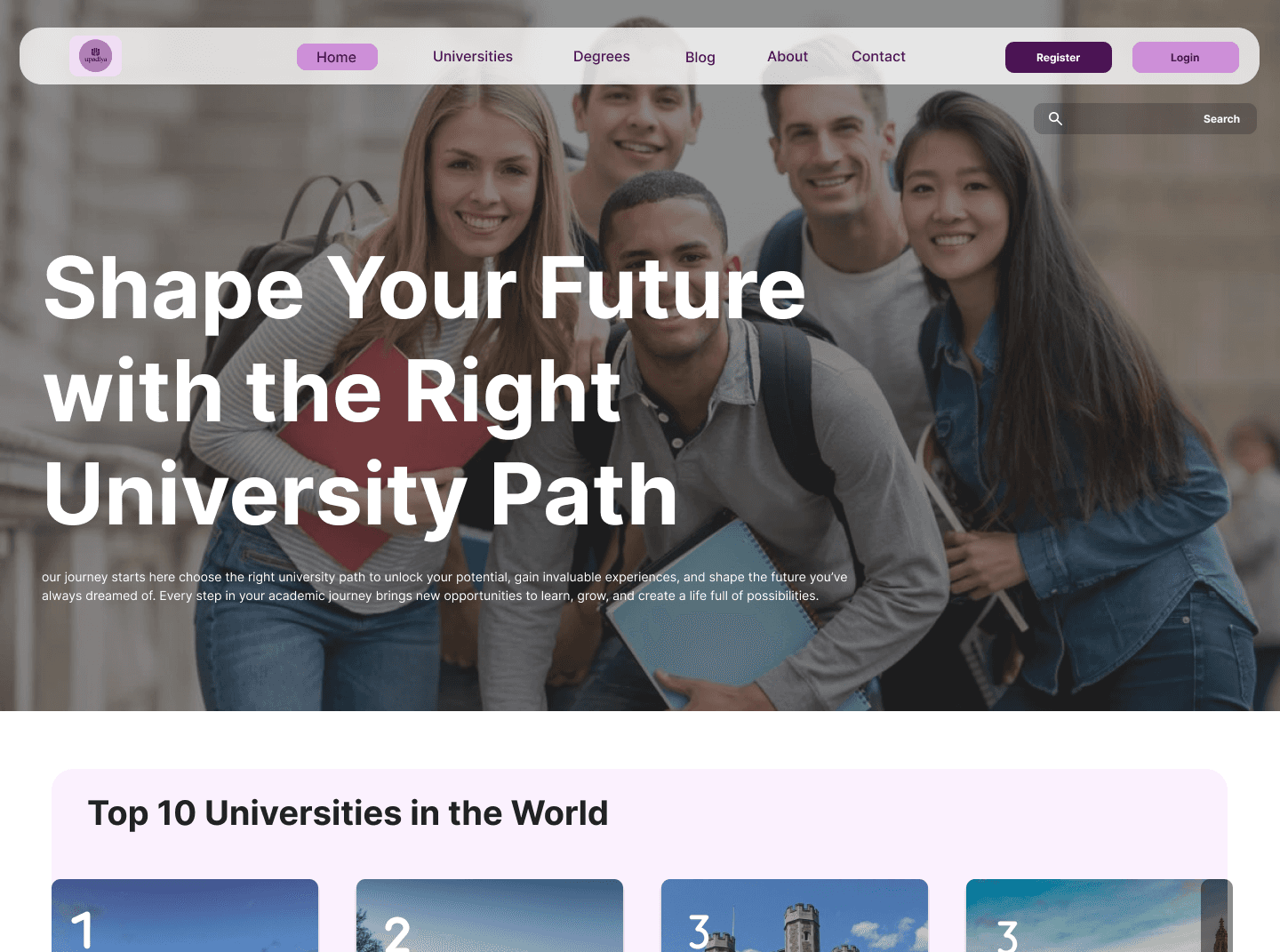 Upadiya Higher Education